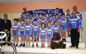 L'Ecole de cyclisme à Crosville la Vieille